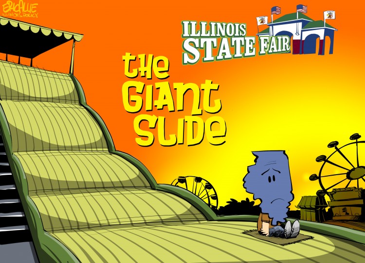 Illinois State Fair: Giant Slide