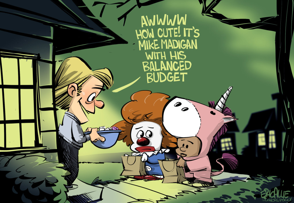 Mike Madigan Halloween Budget