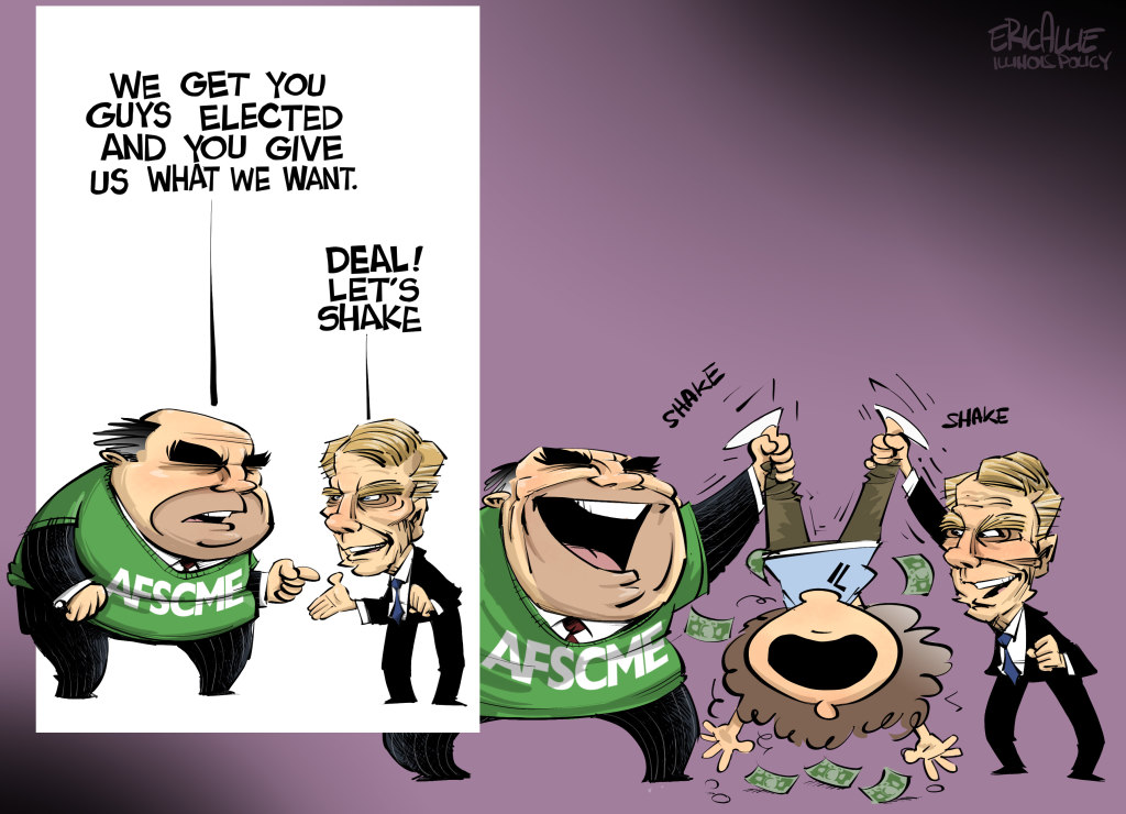 Madigan and AFSCME shakedown taxpayers