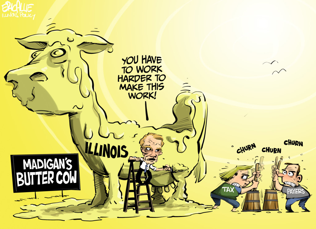 Illinois State Fair: Madigan's butter cow