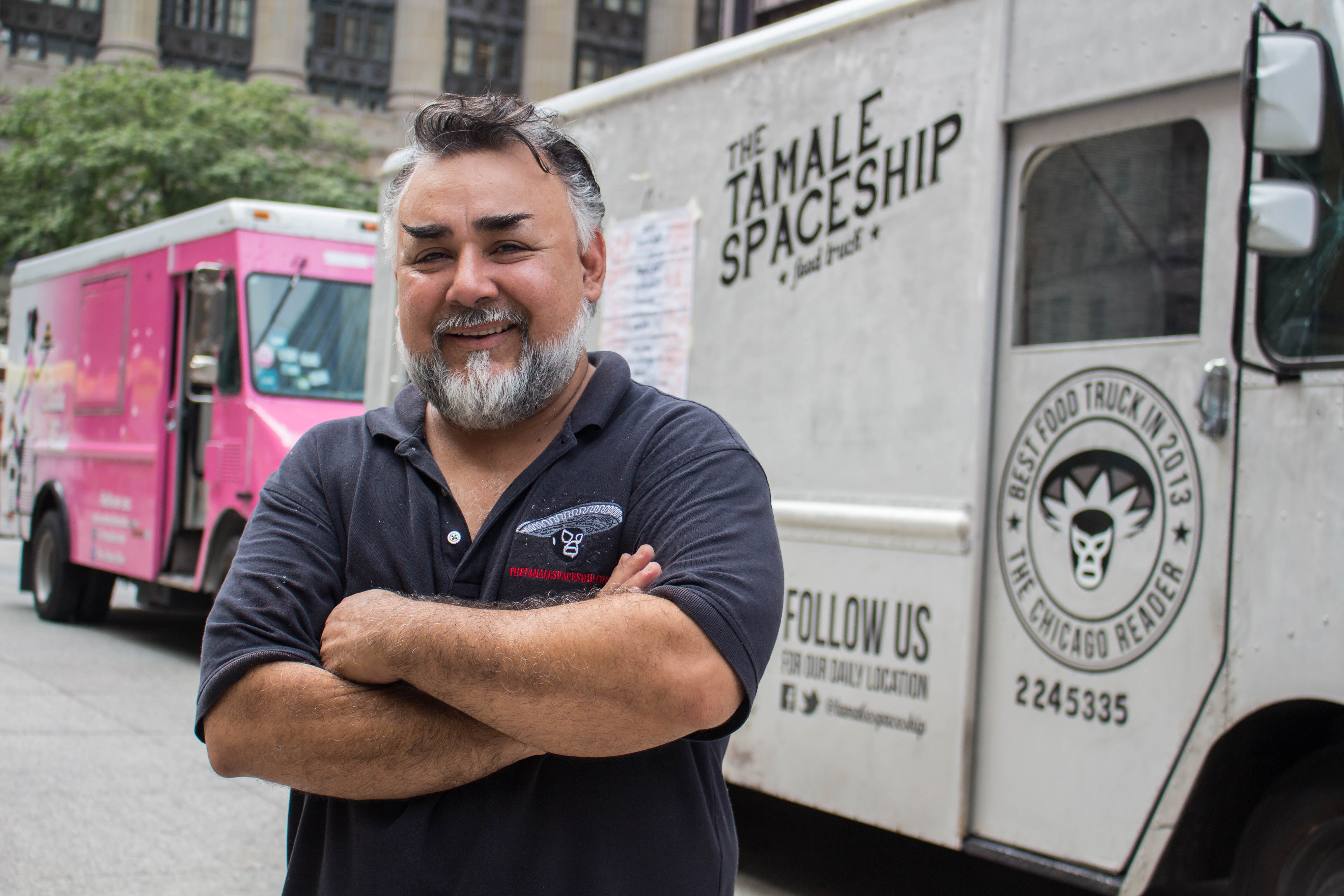 Chicago food truck tamale spaceship