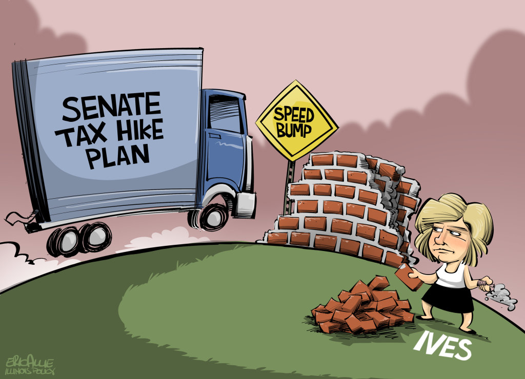 Jeanne Ives' senate tax hike roadblock