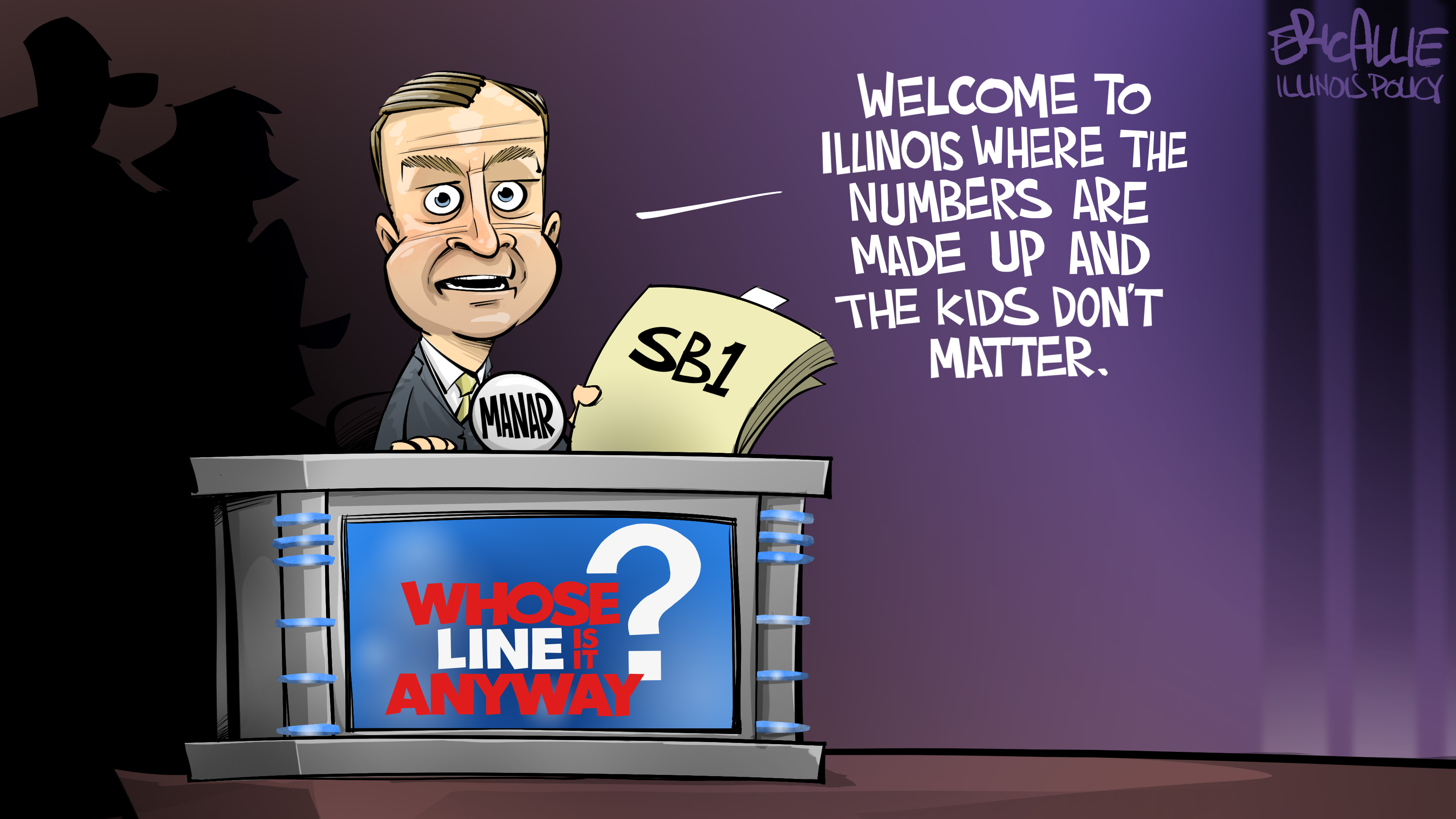 Whose line is it anyway?