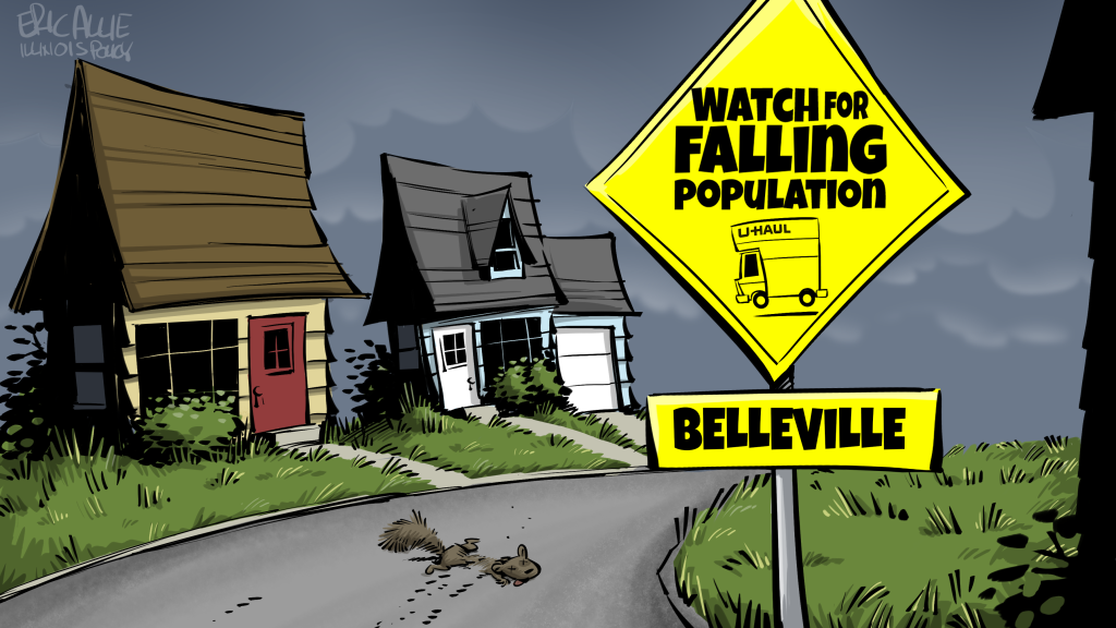Falling population: Belleville