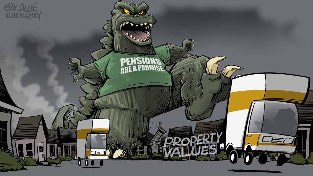 Pensions crushing property values