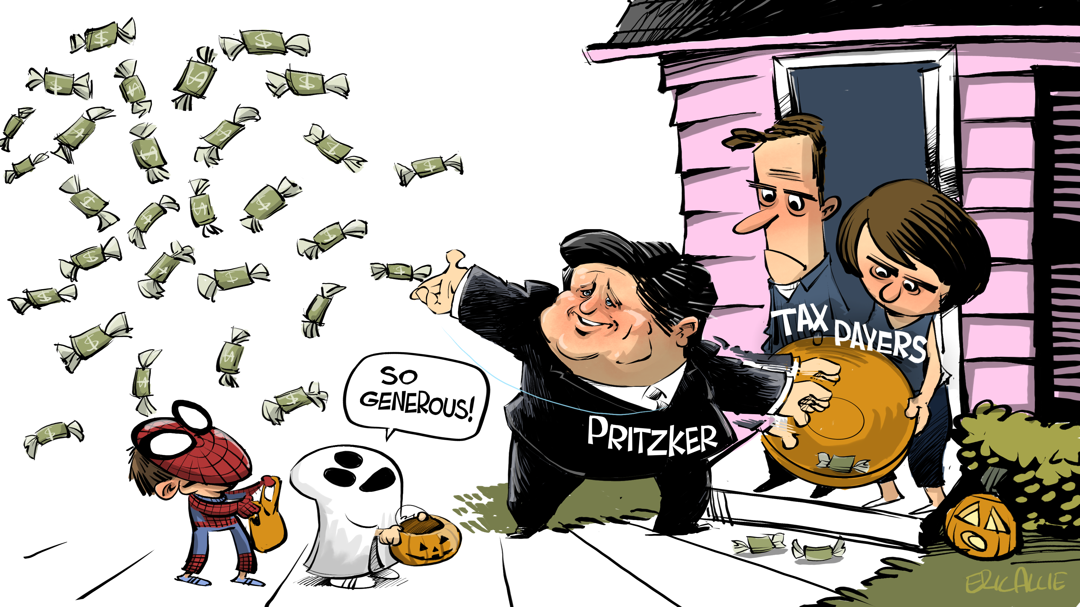 Pritzker price tag: Halloween