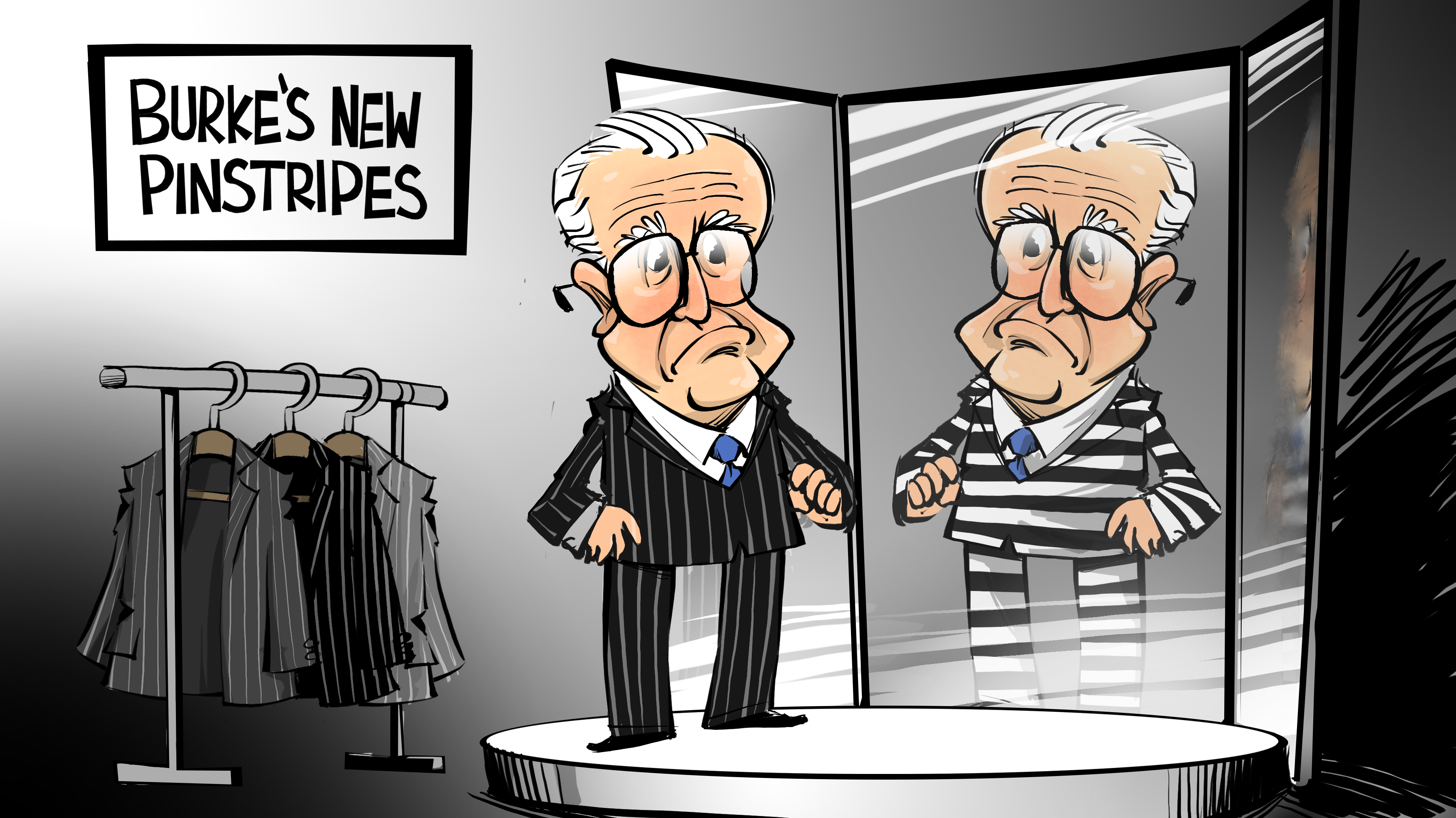 Ed Burke's new pinstripes