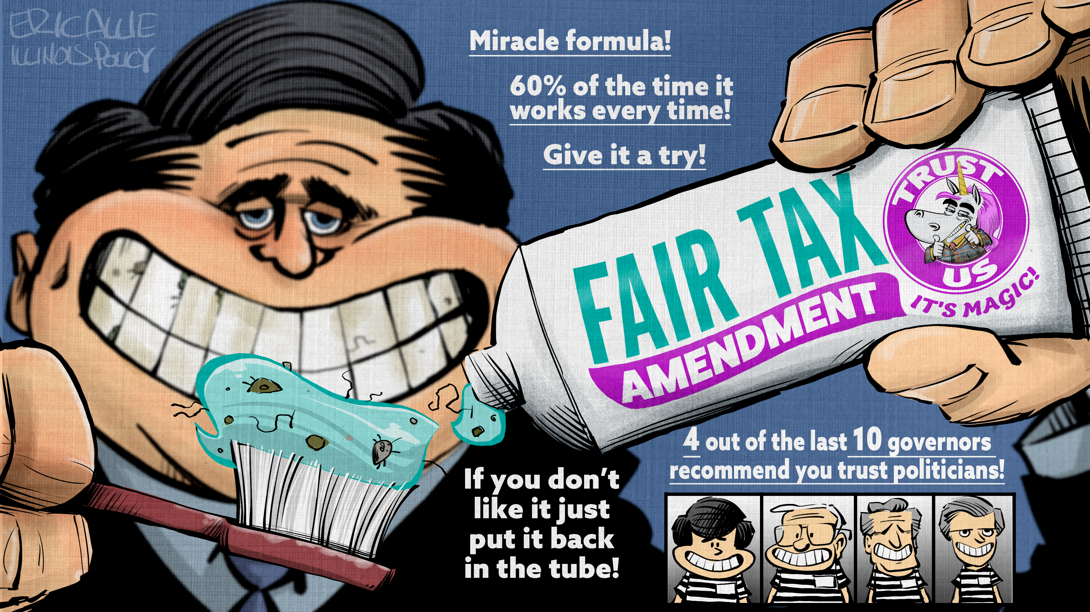Pritzker Fair Tax Toothpaste