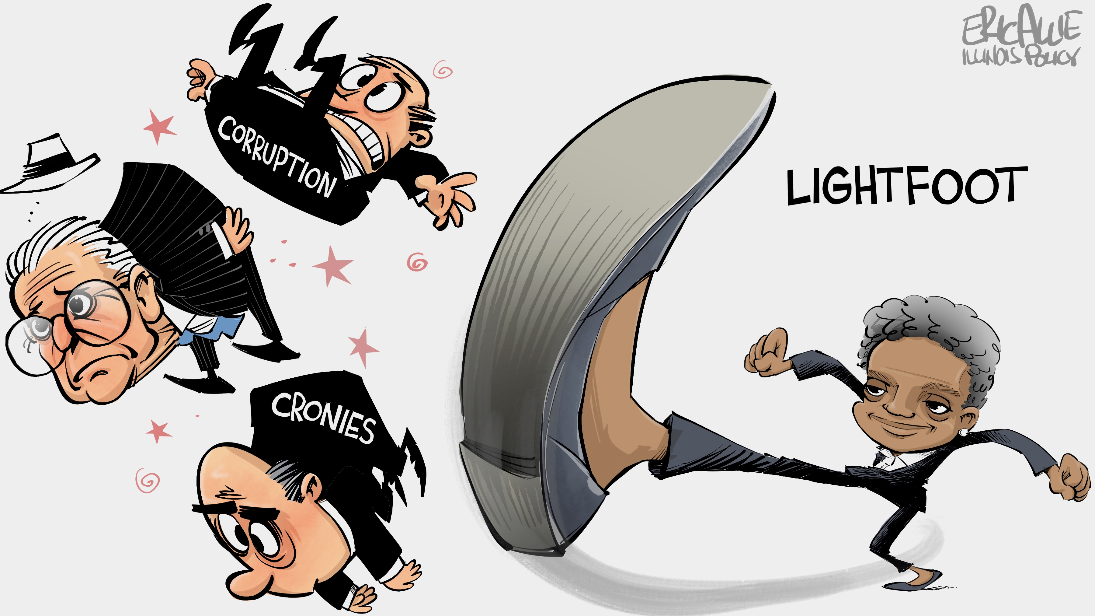 Lightfoot gives corruption the boot