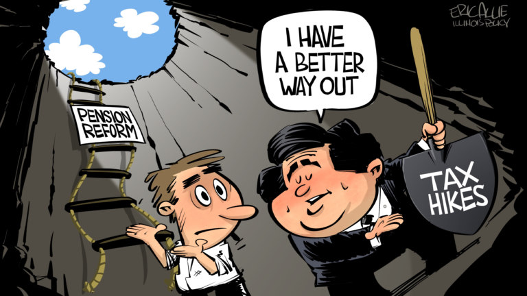 Pritzker Tax Hikes Digging A Hole Illinois Policy Pritzker Tax Hikes Digging A Hole Illinois Policy