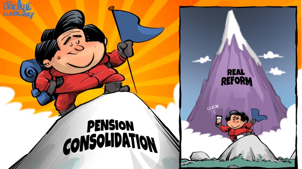 Pritzker's pension consolidation vs. real reform