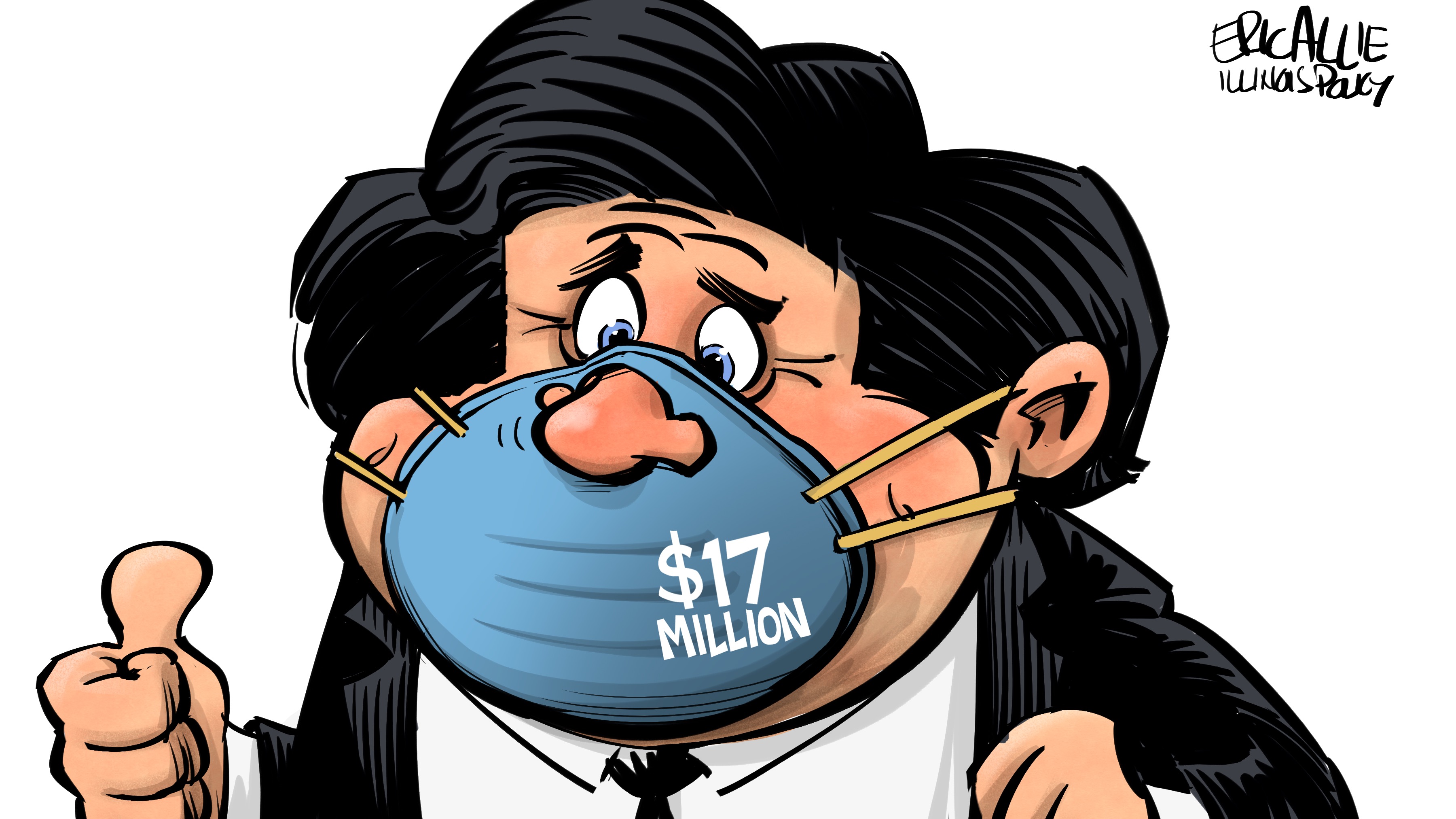 Pritzker's $17M mask mistake