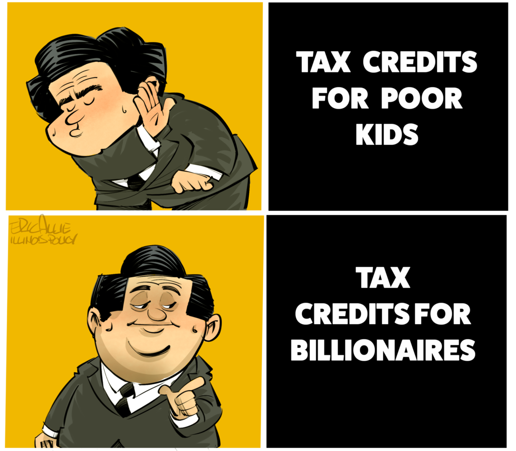 Pritzker's tax credit hypocrisy