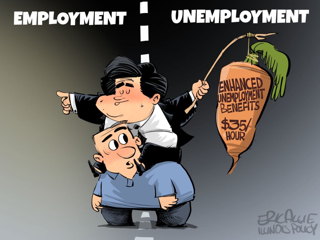 Pritzker's carrot and stick