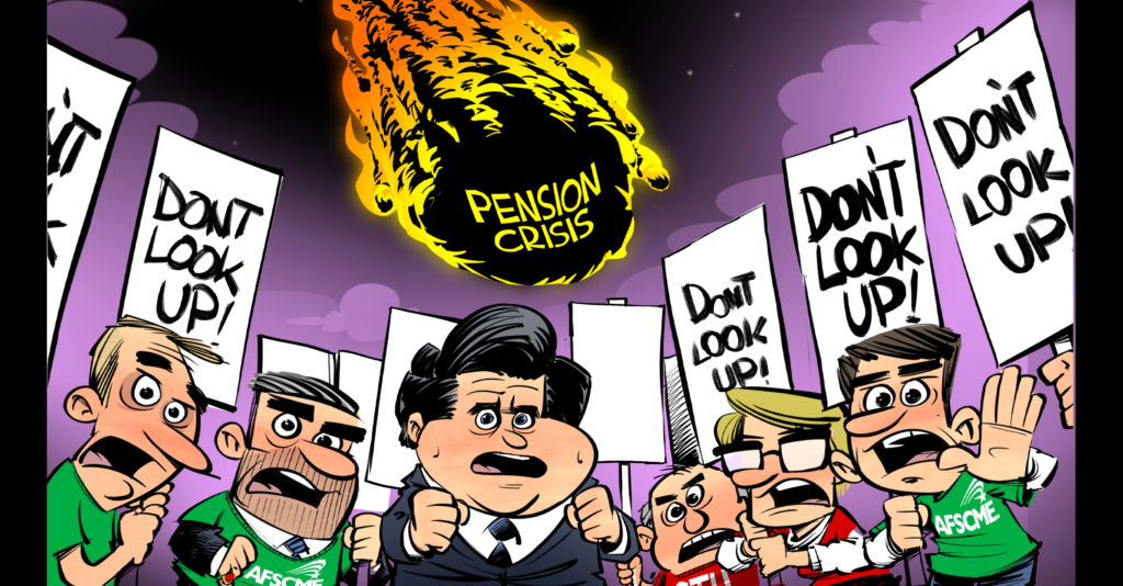 Pension Crisis: Don't Look Up