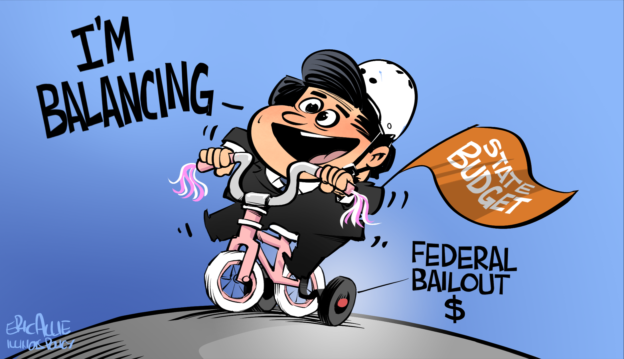 Pritzker's 'balanced' budget 'bicycle'