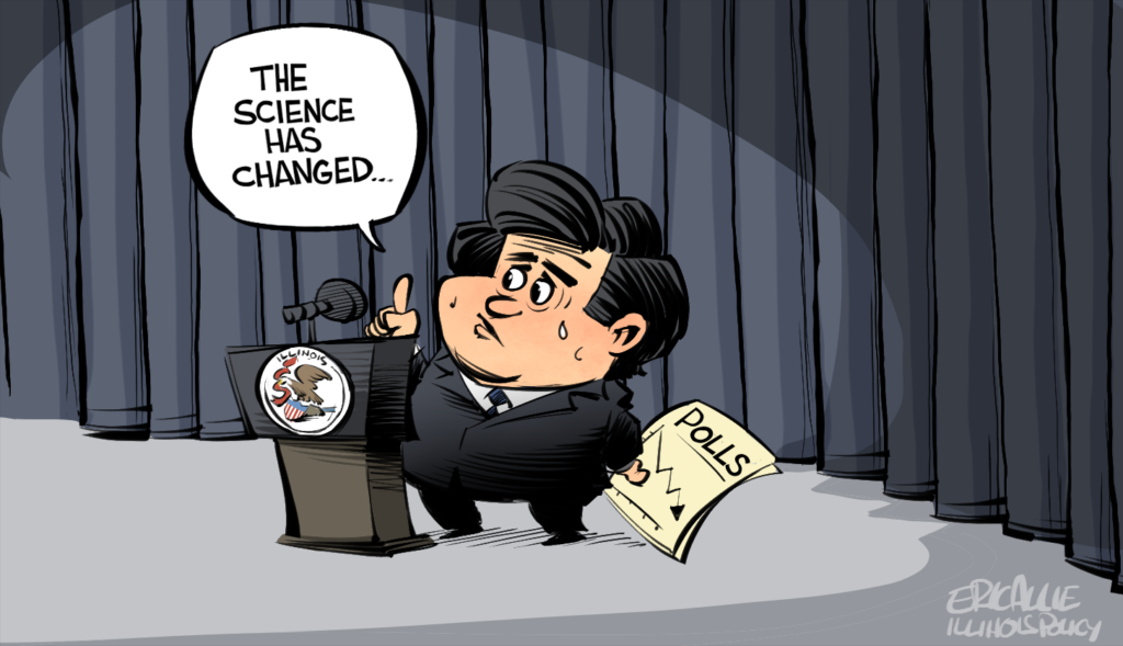 Pritzker's slippery poll numbers