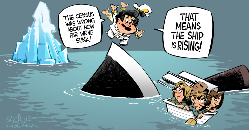 Census: Pritzker's sinking ship