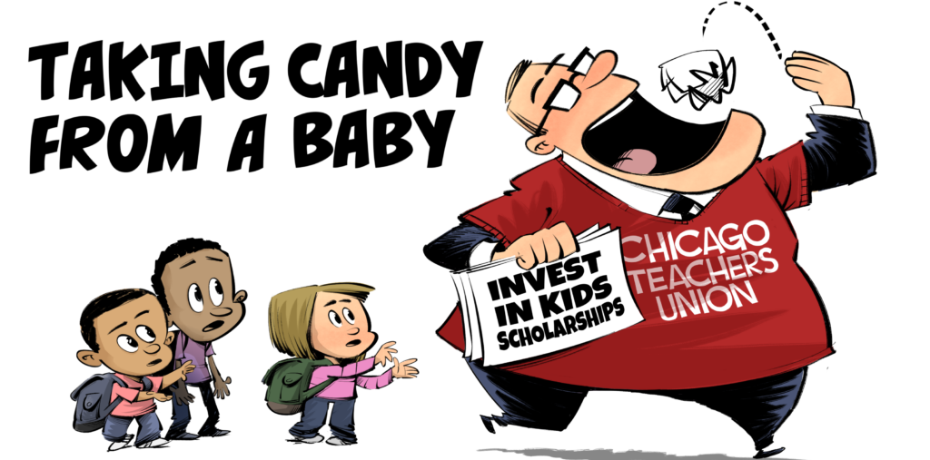 Chicago Teachers Union: Taking candy from a baby
