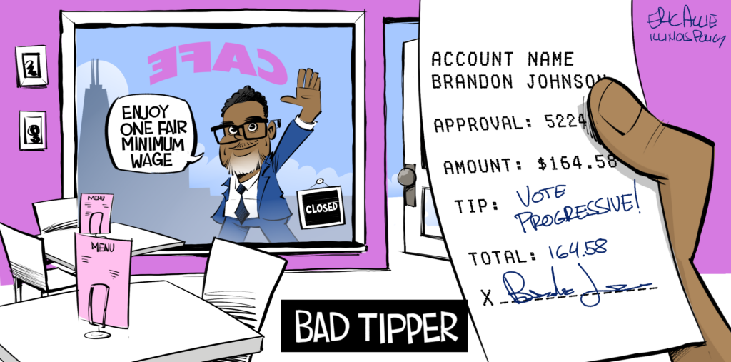 Brandon Johnson: Bad tipper