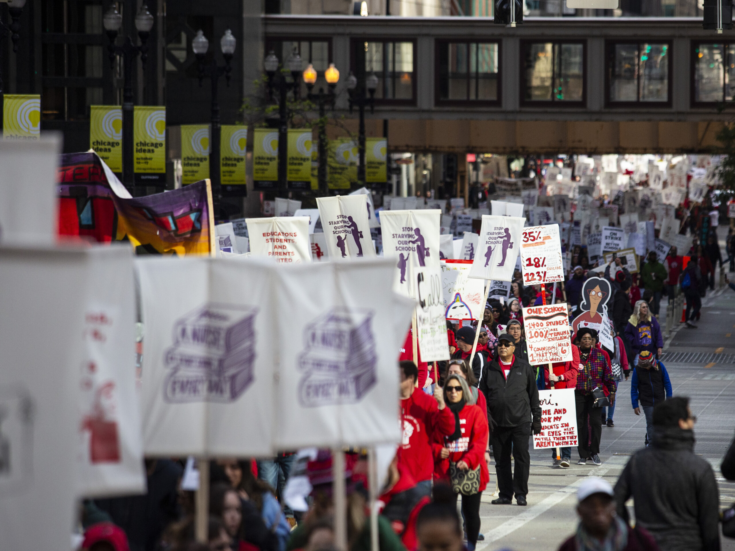 Just 18% of Chicago Teachers Union spending is on representing teachers