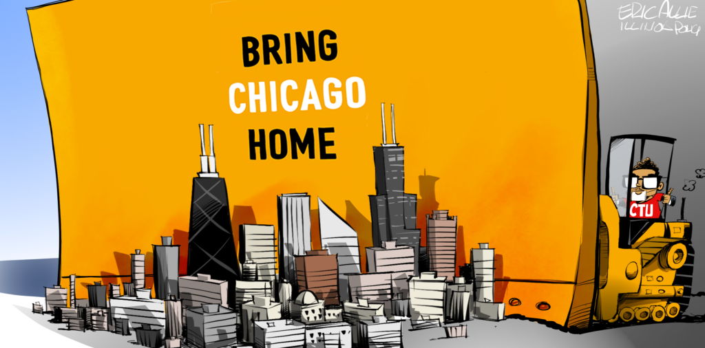 Brandon Johnson: Bring Chicago Down