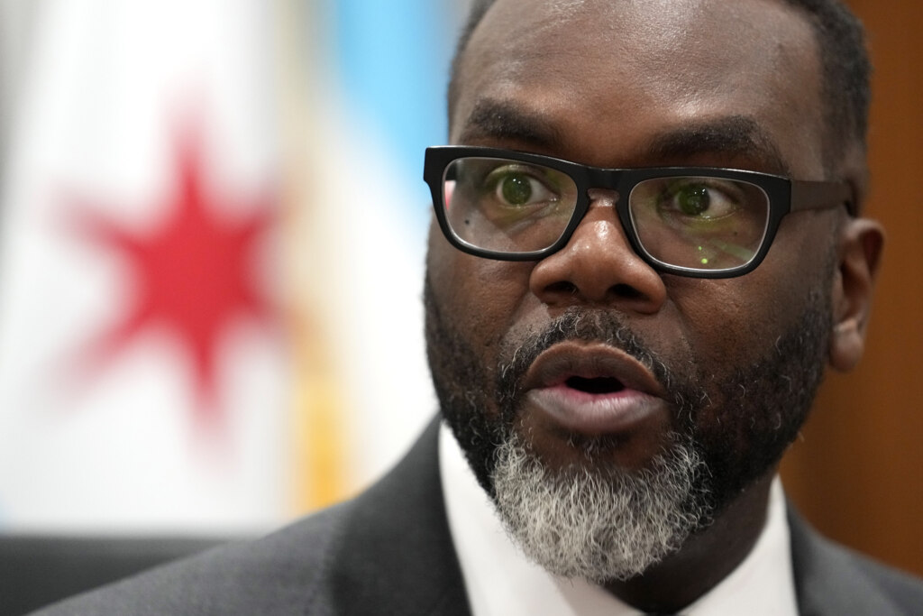 Chicago Mayor Brandon Johnson stares down a $1 billion city budget deficit