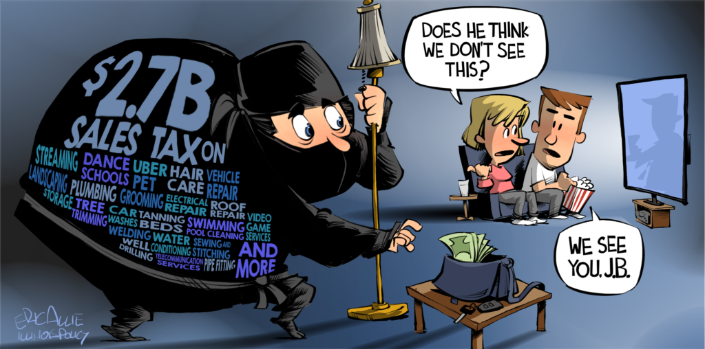 Pritzker: Secret tax hikes