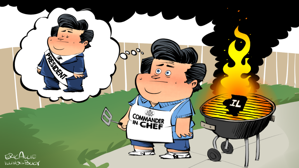 Pritzker: 'Commander in Chef'