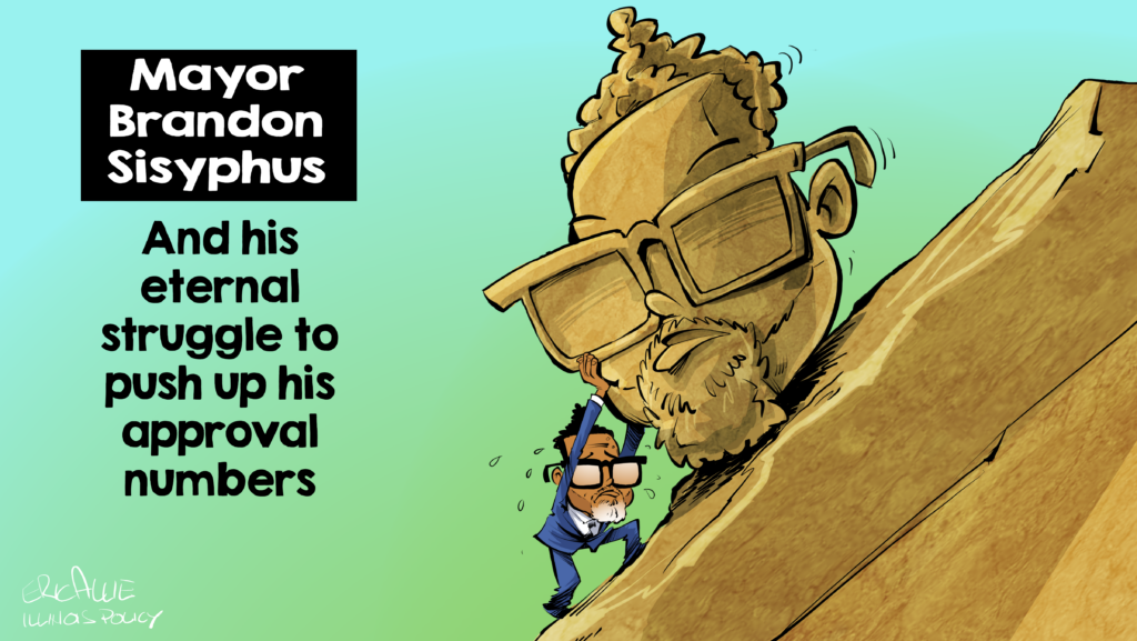 Chicago Mayor Brandon Sisyphus