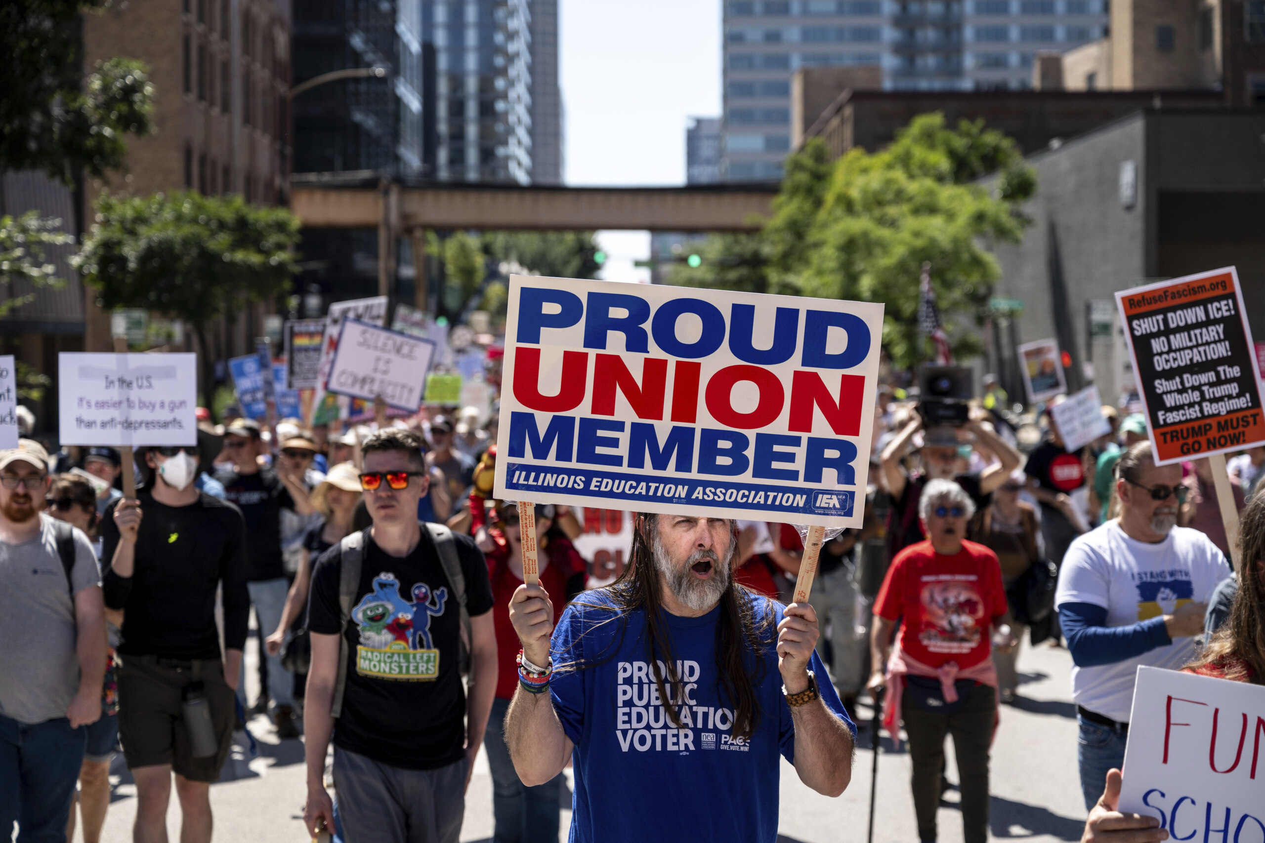 Illinois at near record-low union membership in 2025